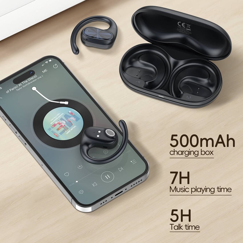 auricular bt tws ldnio t07 over ear bts 5.3 blanco o negro auricular bt tws ldnio t07 over ear bts 5.3 blanco o negro