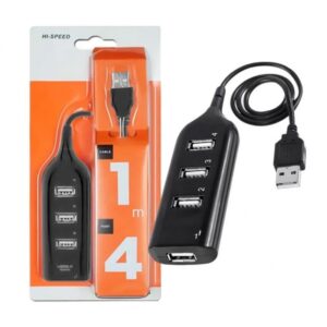 hub usb a 4 usb 2.0 high speed negro