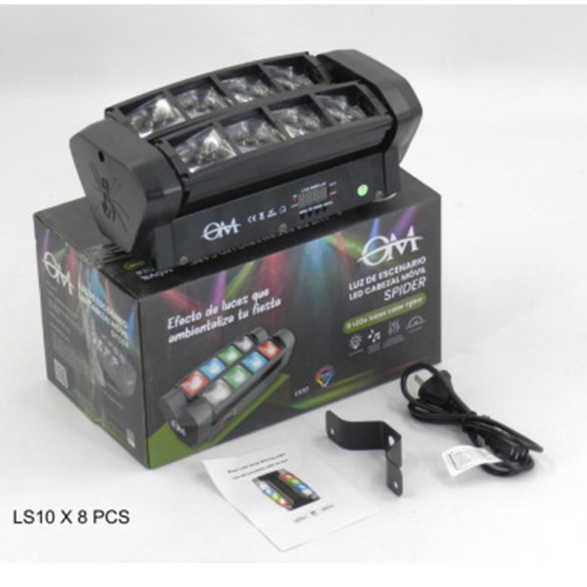 cabezal movil led om ls10 spider rgbw cabezal movil led om ls10 spider rgbw