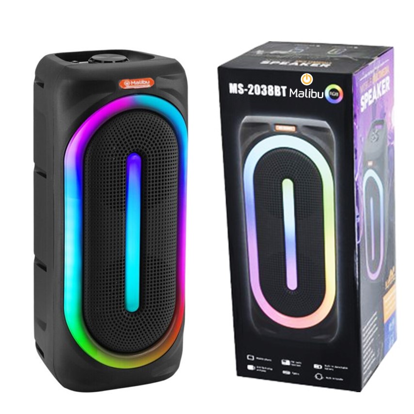 parlante 8" x 2 malibu ms 2039bt parlante 8" x 2 malibu ms 2039bt