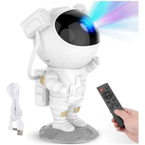 proyector astronauta netmak luces galaxia nebulosa lampara